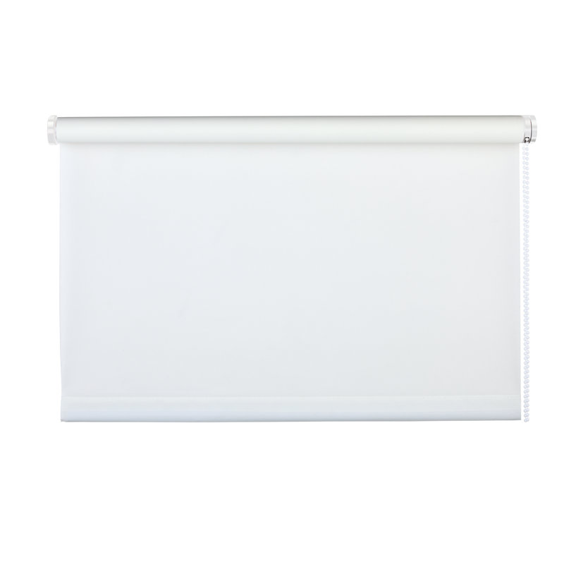Trend Verdunklung Room Darkening Roll-Up Blind, White, 150cm L x 45cm W 