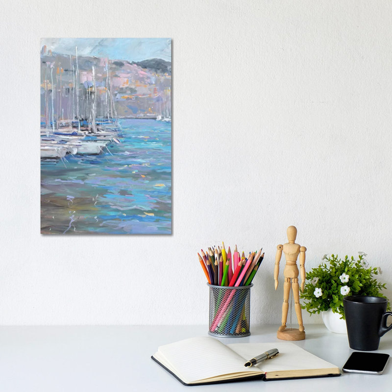 Marina by Allayn Stevens - Wrapped Canvas Print, 20.32 cm H x 30.48 cm W