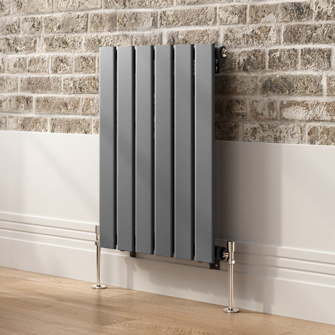 iBathUK Apex Horizontal Radiator, Single Panel Radiators, 600- Slim Radiator