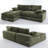 Modular Sectional Living Room Sofa Set-754197312