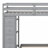 Twin Over Full Bunk Bed With Shelves, Drawers And Storage Stairs-1415206440