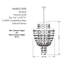 Stonybrook - Luminaire suspendu Havane clair doré-91063780