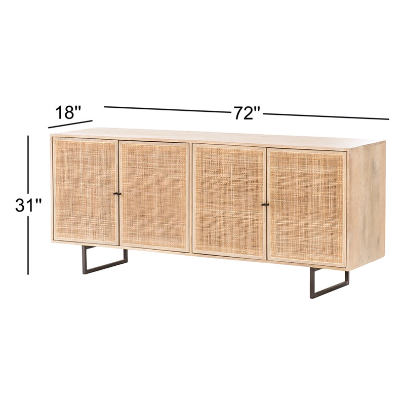 Carmel Sideboard, Natural Mango