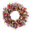 Butterflies And Daisies Floral Spring Wreath - 23.5"