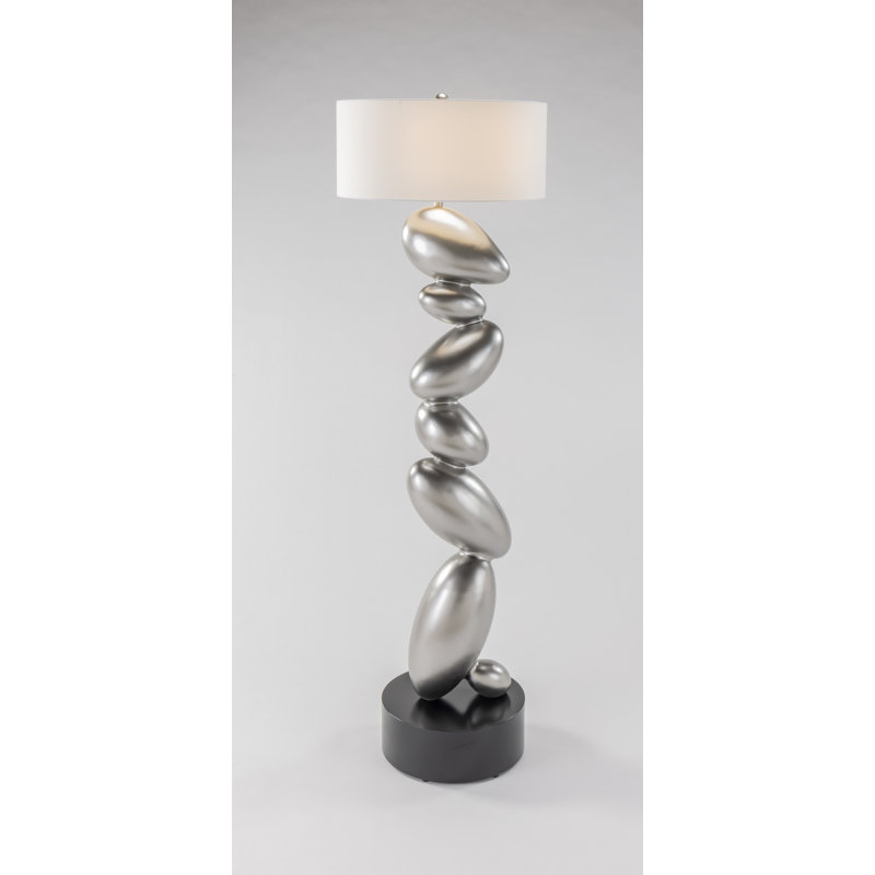 Floor Lamp, Silver