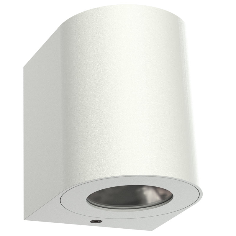 2 - Bulb 10.4cm H Integrated LED Outdoor Flush Mount, White