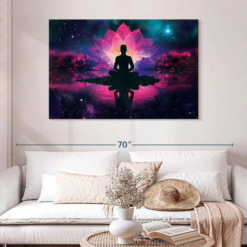 Méditation interstellaire Kerrick, H 32 po x l 48 po