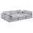 Itala Upholstered U-Shaped Sectional Reversible-94482509