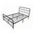 Metal Bed Frame,Full Size Bed Frame with Headboard,Structurally Stable, Under Bed Storage,No Box Spring Needed,Black