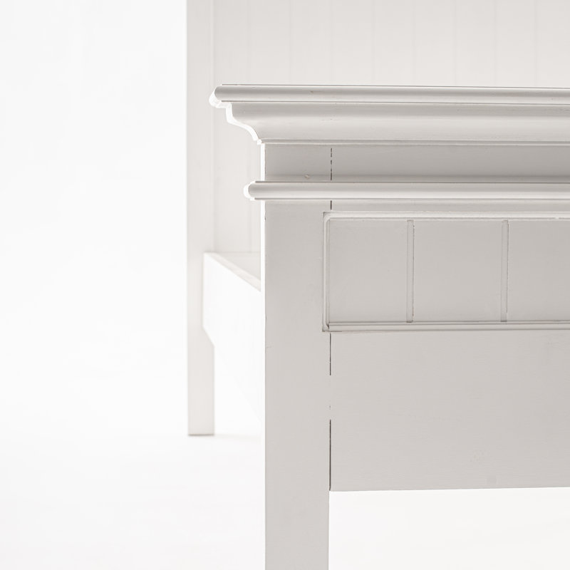 Halifax Solid Wood Platform Bed, King