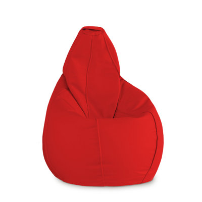 Faux Leather Bean Bag Chair & Lounger