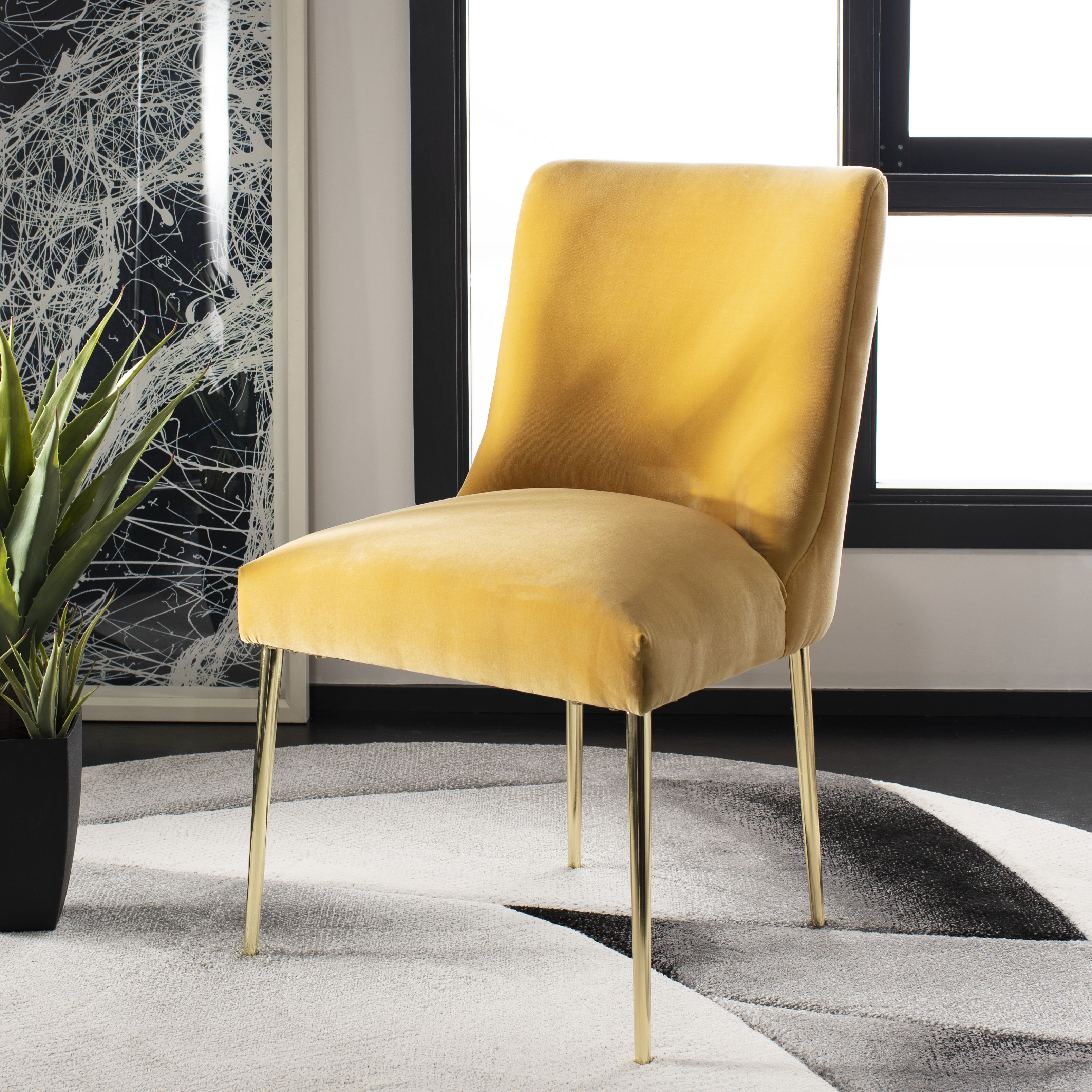 Abeyta upholstered online side chair