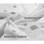 72×72in Water Droplet Shower Curtain, Anti-Mould Washable Fabric with 12 Hooks-1627705266
