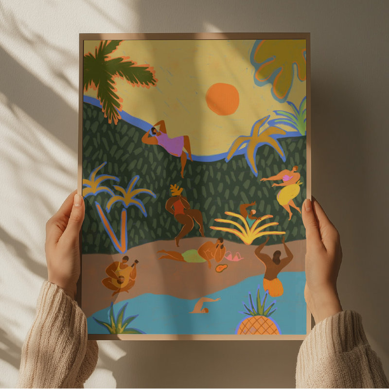 Wrapped Canvas Print, 81.28 cm H x 121.92 cm W
