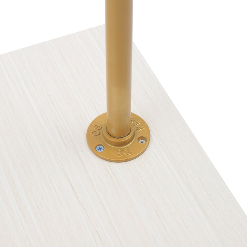47.24x13.78x63 inch Gold Clothes Rack