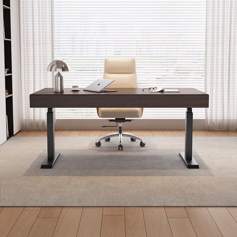 Bureau à hauteur réglable 78,74 po, H 55,12 po x l 78,74 po x P 27,56 po