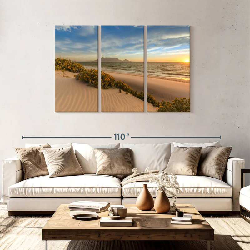 Gillard, Cape Town Beach, H 48 po x l 74 po