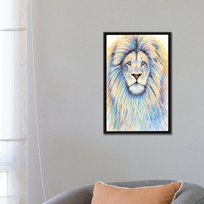 «Leo the Lion» par Michelle Faber, reproduction sur toile