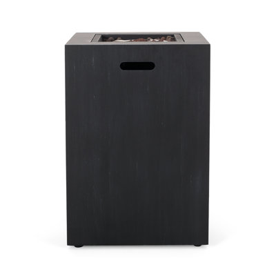 19.5" Outdoor 30,000 BTU Propane Fire Pit, Tank Inside