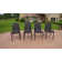 Caiyah 2 - Person Patio Dining Set with Extendable Round Table