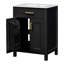 Meuble-lavabo 24 po avec lavabo en céramique