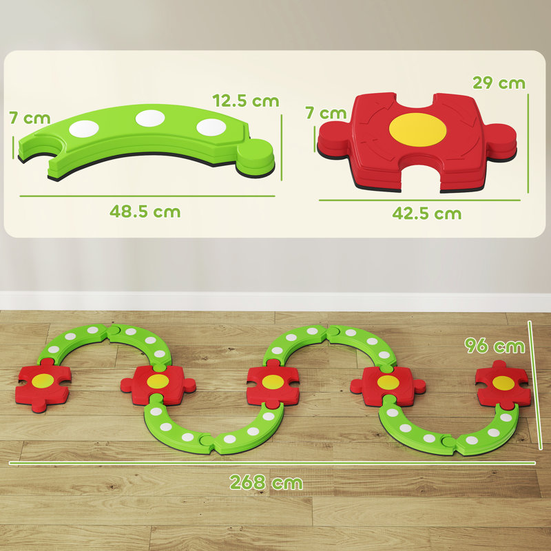 HOMCOM Plastic Outdoor Kids Game
