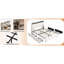 Base de lit plateforme double avec prises et chargeur et lumière DEL-1153530404-1153530406
