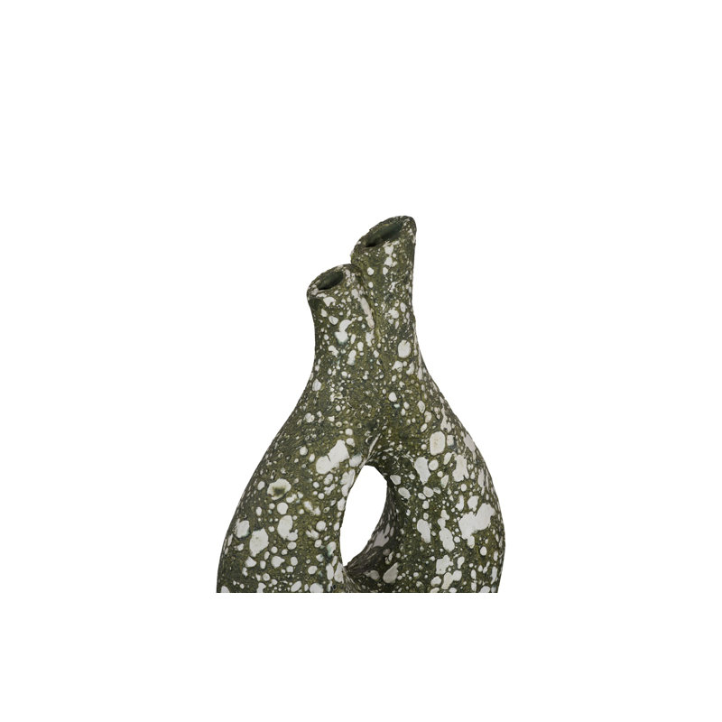 Olive Oil Vase Green, Large, 15" H x 9" W x 5" D