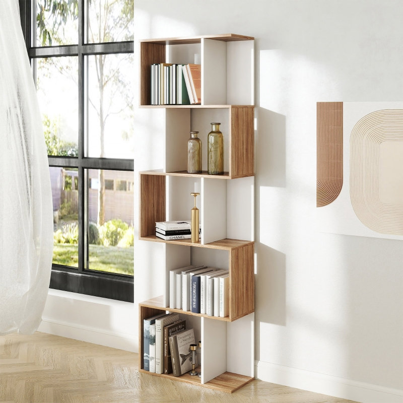 60 cm W Display Cabinet, Brown