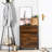 12-Pair 2-Drawer Particle Board Shoe Cabinet 