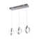 Lepper 3- Light Chrome LED Pendant