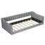 Lit de jour rembourré de taille XL et poche de rangement latérale,-1097224747-1097224745