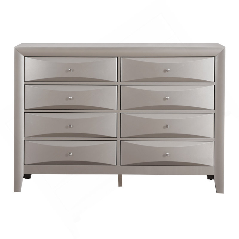 Commode Marilla G1503-D, champagne argenté, Champagne