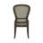 Aisja Trestle Dining Table Set w/ 4 Upholstered Chairs & 1 Bench