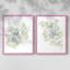 Seafoam Petals III - reproduction encadrée de qualité supérieure - prête à être accrochée - aucun clou requis - aucun clou requis-1749808315-1749808313