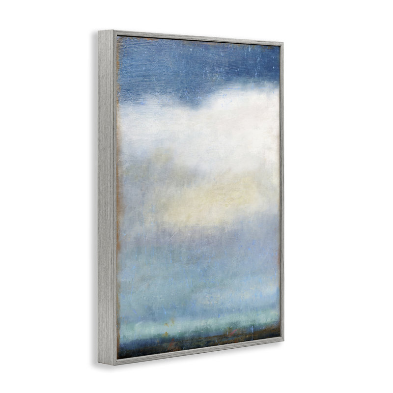 «Rustic Clouds Landscape», art de la giclée encadrée par Suzanne Nicoll, Estampe numérique Farmhouse, H 30 po x l 20 po