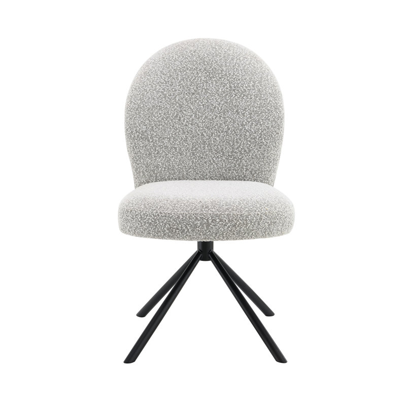 Ensemble de 2 chaises d'appoint Lawton Boucle