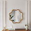 Miroir mural Wave et Petal Contour