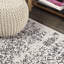 Tapis gris / noir Attie Filigree-726954030