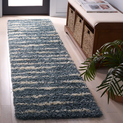 Tapis rayé Evgeniy Venus Shag 600 Performance