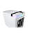 Smart Toilet In White Modern Ceramic Design For Bathroom, Equipped With Built - Bidet, Auto Open/Close Seat, Foot Sensor, And Warm Water System 27.25 Depth, 16.33 Width, 17.55 Height, 86.77 Lb Weight