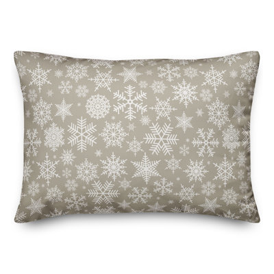  Coussin Snowflake