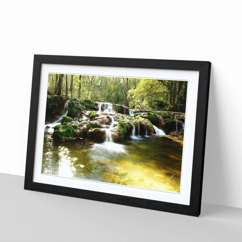 Single Picture Frame Print, Black