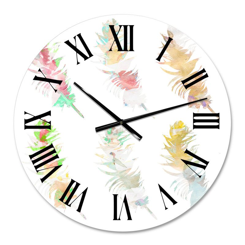 Horloge murale bohémienne et éclectique, Petit