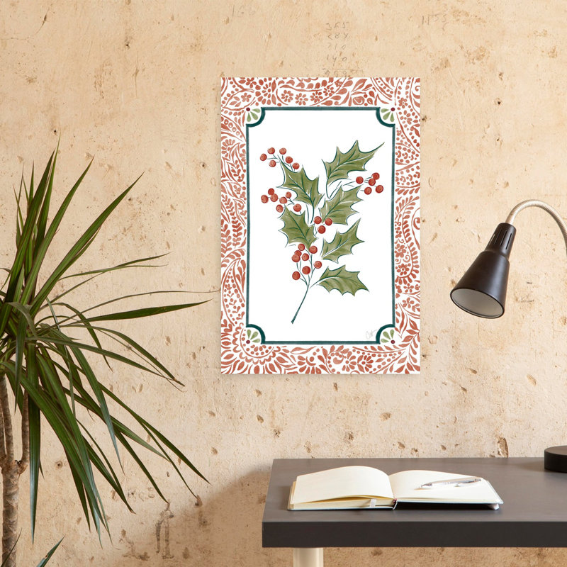Très joyeux Holly Berries, H 24 po x l 16 po