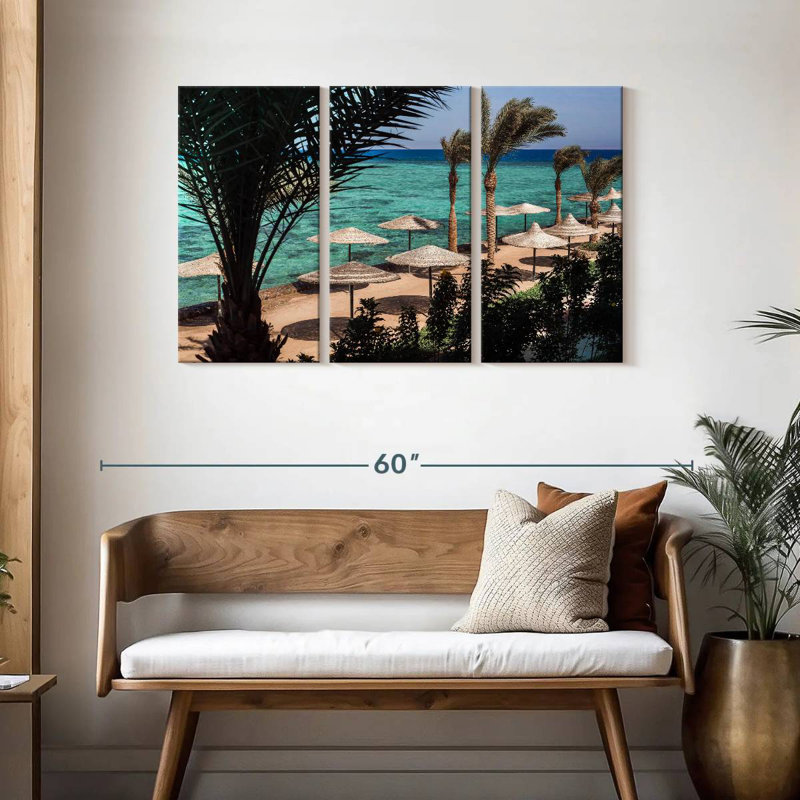 Tropical Gillard Umbrellas, 28" H x 45" W