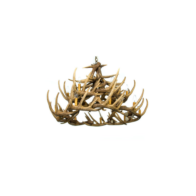 Lustre à plusieurs niveaux 15 lumières unique Constance