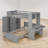 L - Shape Bunk Bed With Built-In Desk And Wardrobe-1898054868-1898054871