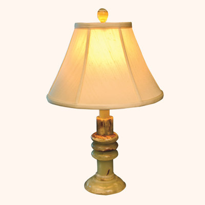 Lampe de table en marbre 21,3 "Chartreuse