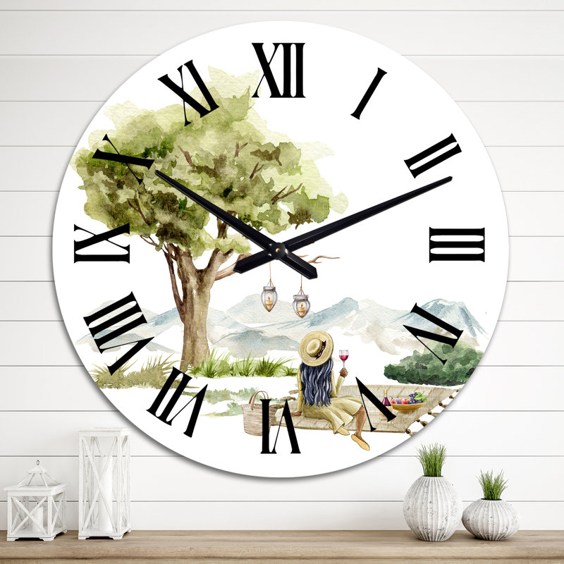 Horloge murale surdimensionnée, Grand